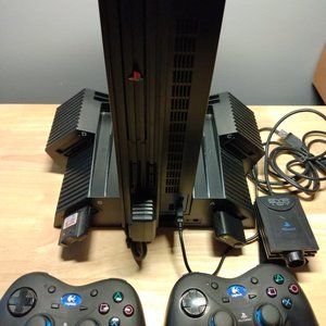 Sony Playstation 2 Console PS2 FAT with Wireless Controllers ++